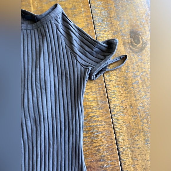 Helmut Lang
Women's Brown Rib Tee Midi Dress - Picture 9 of 10